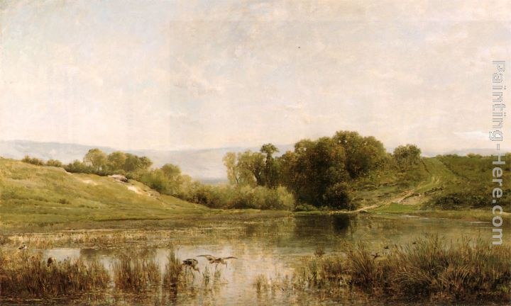 Charles-Francois Daubigny L'Etang De Gijlieu